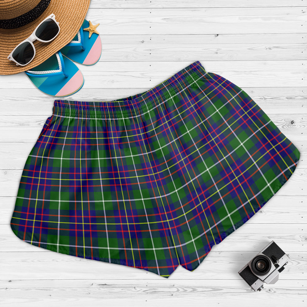 inglis-modern-tartan-womens-shorts-with-family-crest