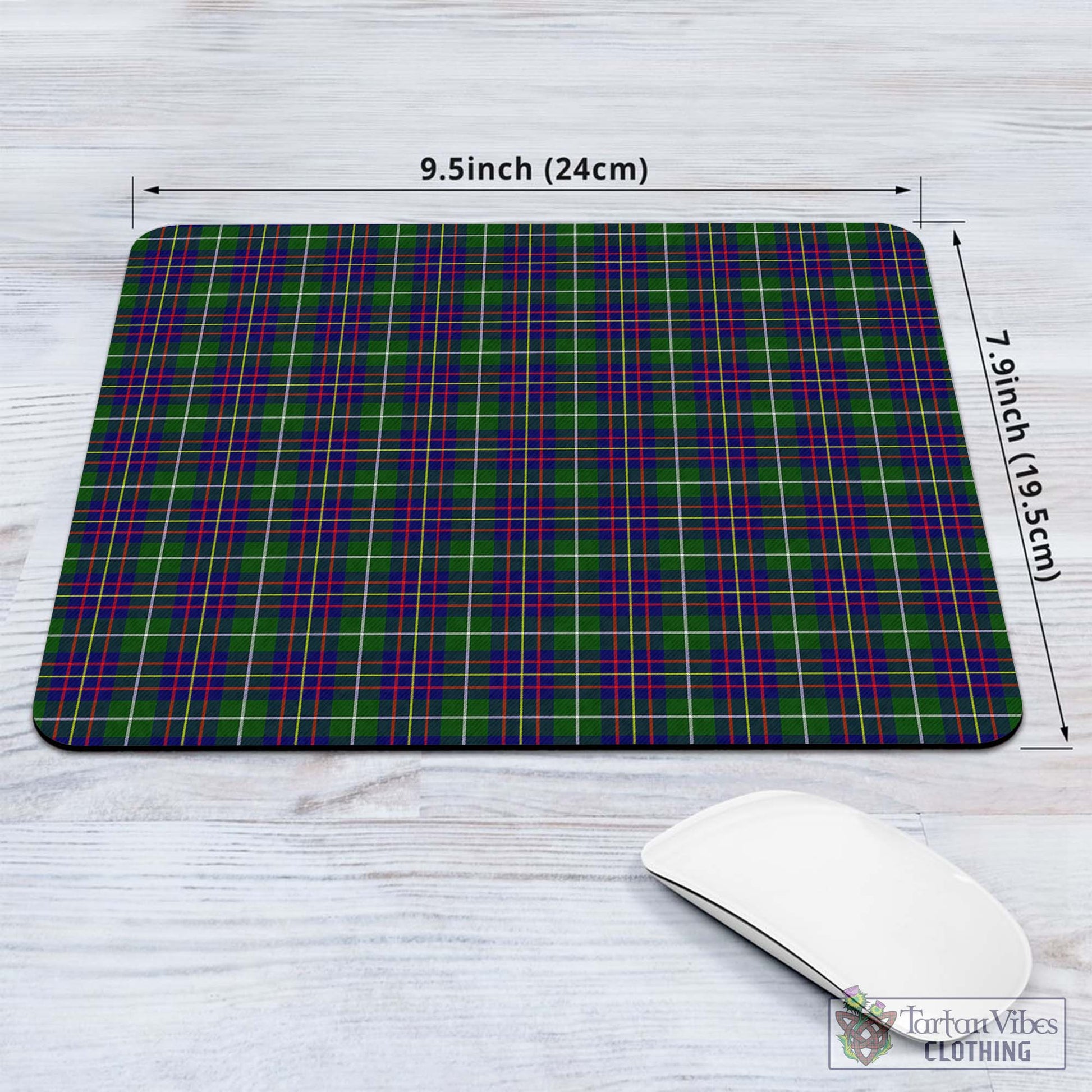 Tartan Vibes Clothing Inglis Modern Tartan Mouse Pad