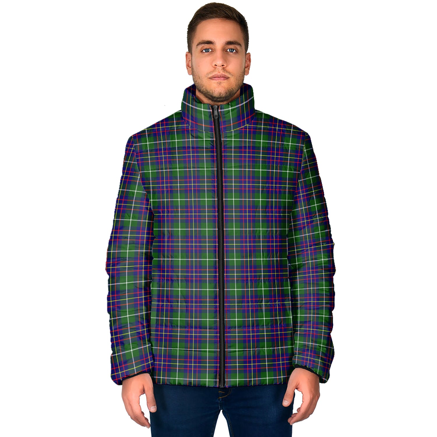 Inglis Tartan Padded Jacket - Tartan Vibes Clothing