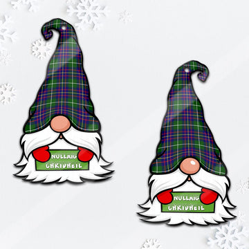 Inglis Gnome Christmas Ornament with His Tartan Christmas Hat