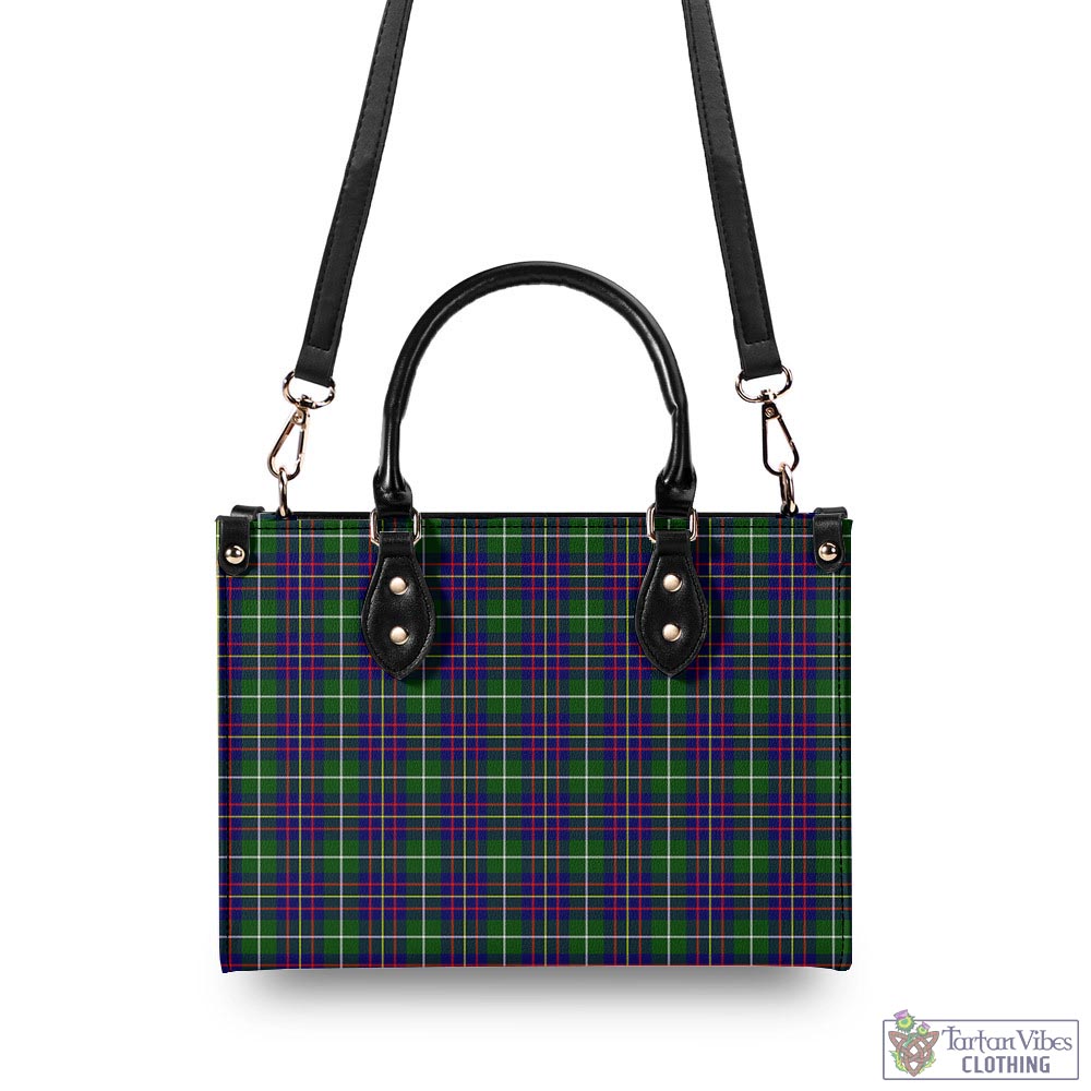 Tartan Vibes Clothing Inglis Modern Tartan Luxury Leather Handbags