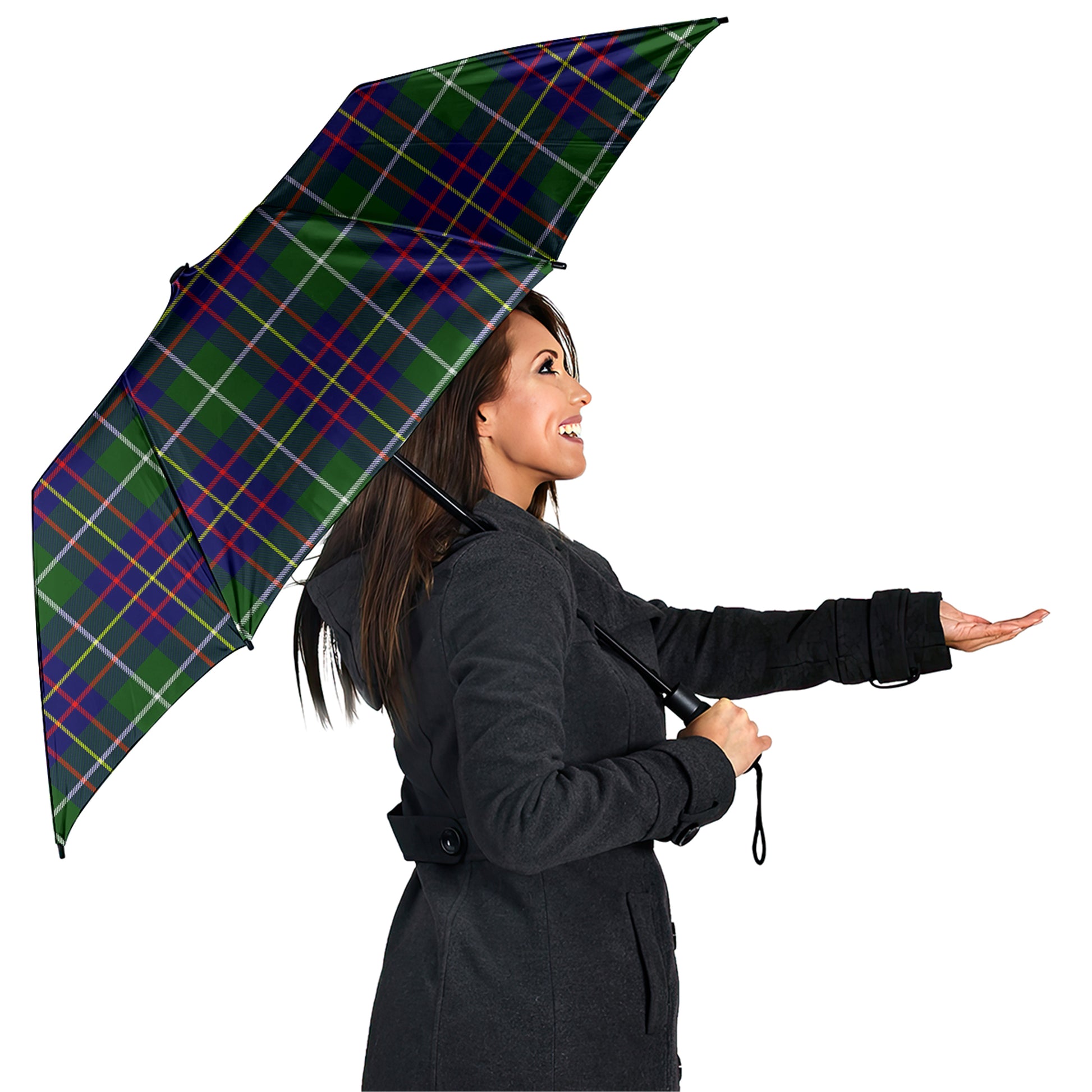 Inglis Modern Tartan Umbrella - Tartanvibesclothing