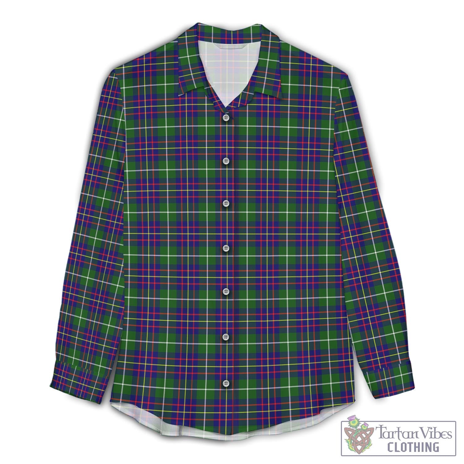 Inglis Modern Tartan Womens Casual Shirt