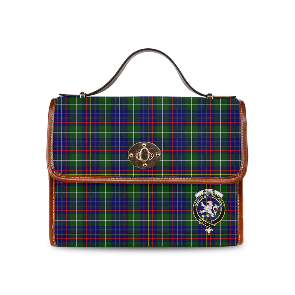 inglis-modern-tartan-leather-strap-waterproof-canvas-bag-with-family-crest