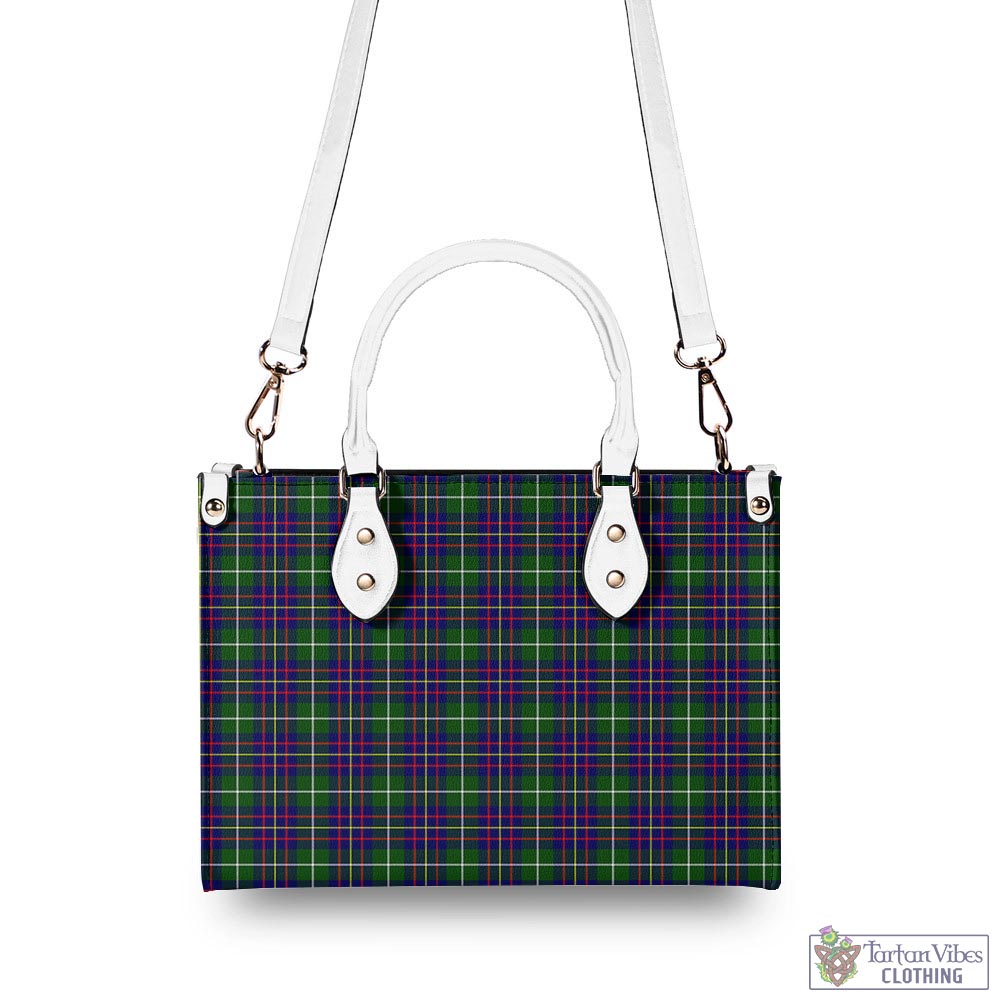 Tartan Vibes Clothing Inglis Modern Tartan Luxury Leather Handbags