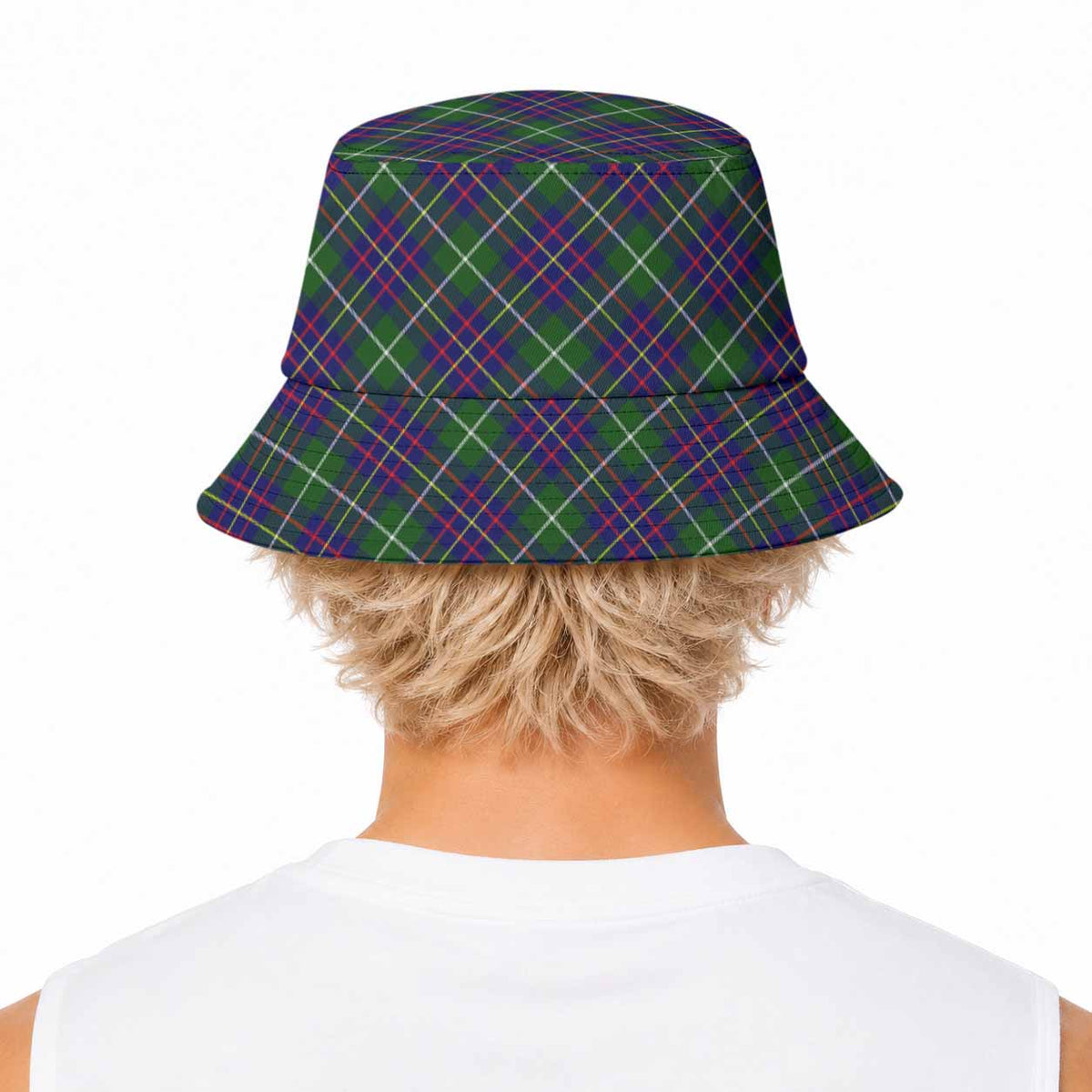 Inglis Tartan Bucket Hat with Family Crest - Tartan Vibes Clothing