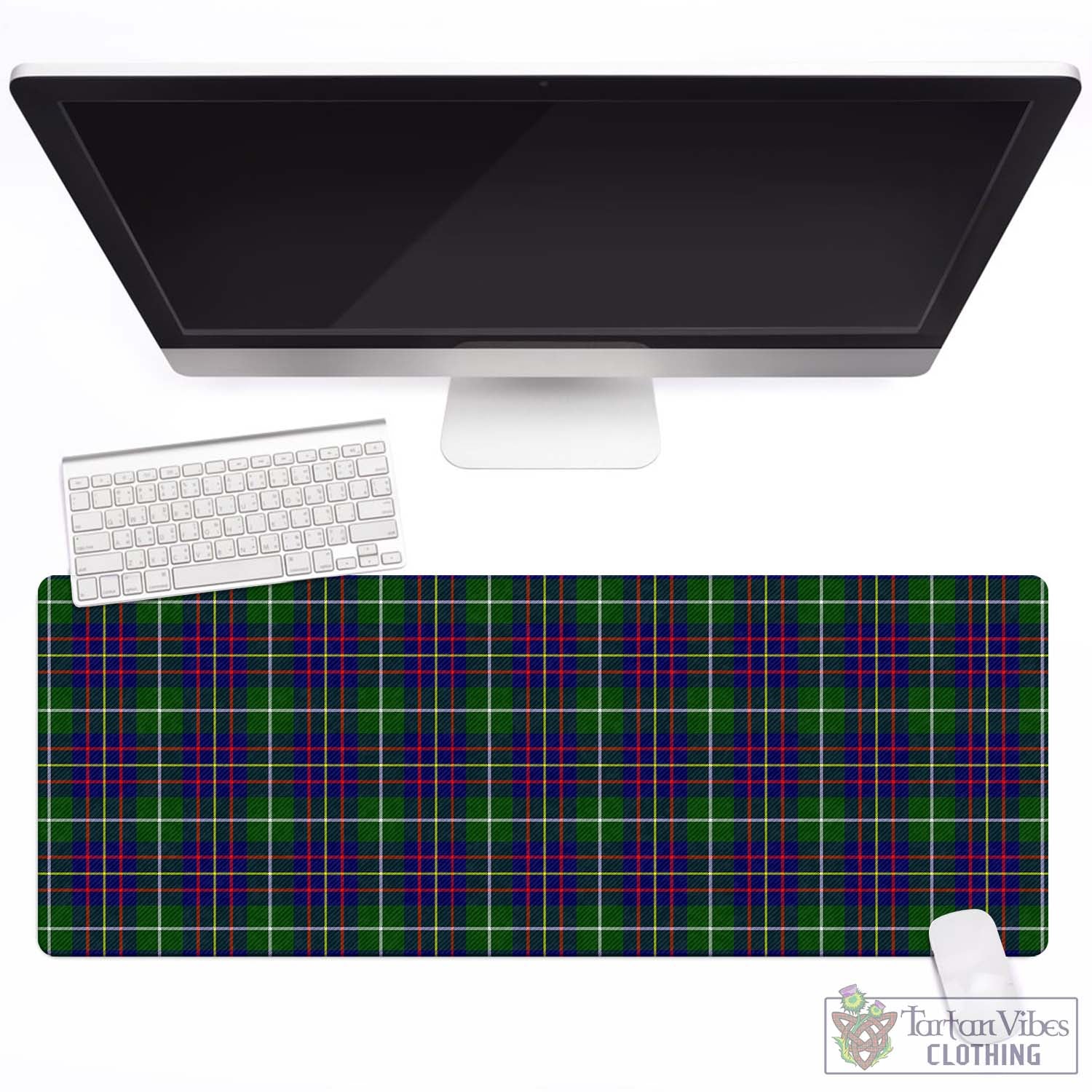 Tartan Vibes Clothing Inglis Modern Tartan Mouse Pad