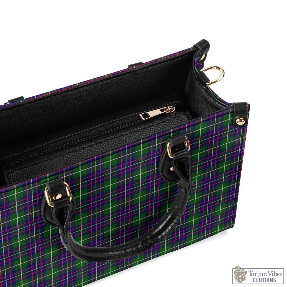 Tartan Vibes Clothing Inglis Modern Tartan Luxury Leather Handbags