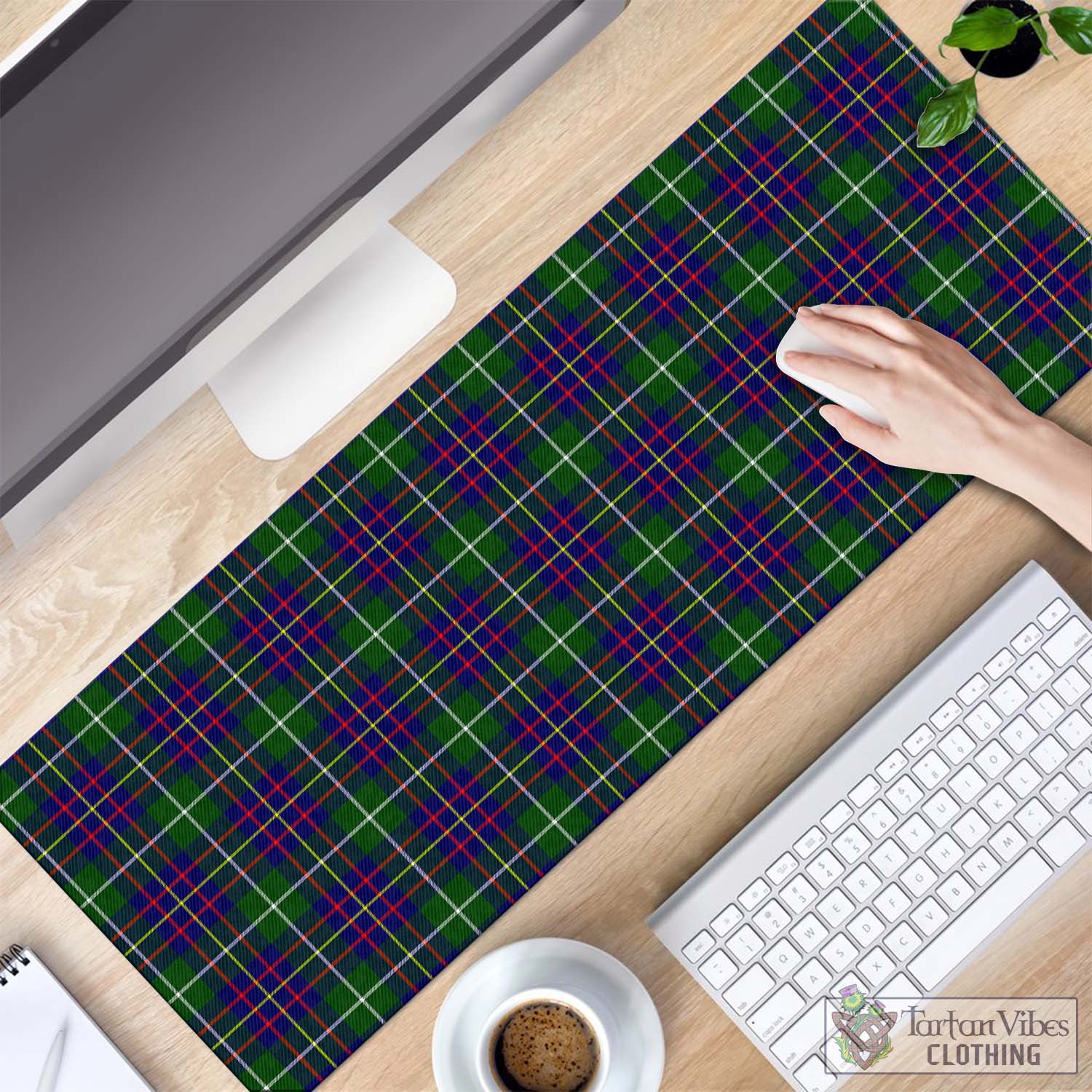 Tartan Vibes Clothing Inglis Modern Tartan Mouse Pad