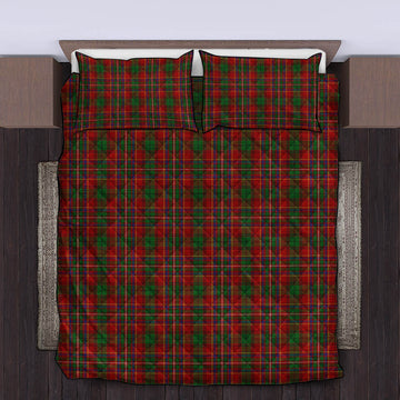 Innes Tartan Quilt Bed Set