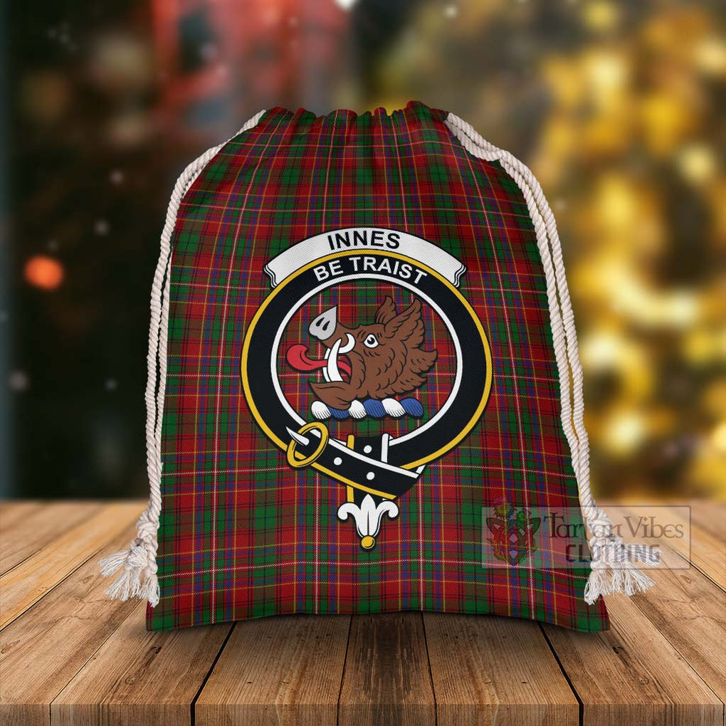 Tartan Vibes Clothing Innes Tartan Christmas Santa's Bag with Family Crest