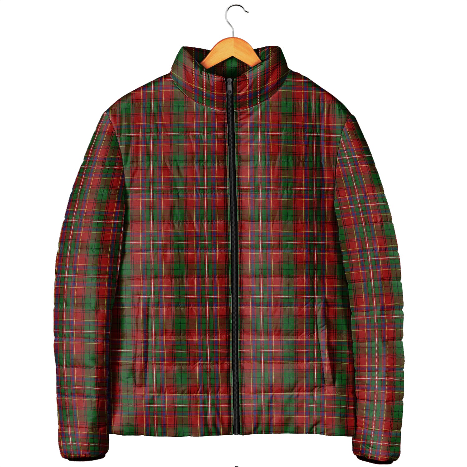 Innes Tartan Padded Jacket Men's Padded Jacket - Tartan Vibes Clothing