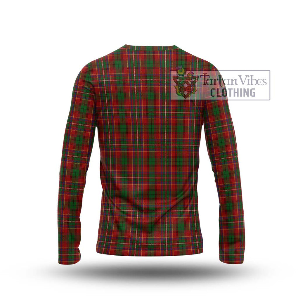 Innes Tartan Long Sleeve T-Shirt with Family Crest DNA In Me Style - Tartanvibesclothing Shop