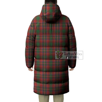 Innes Tartan Long Down Jacket