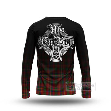 Innes Tartan Long Sleeve T-Shirt Featuring Alba Gu Brath Family Crest Celtic Inspired