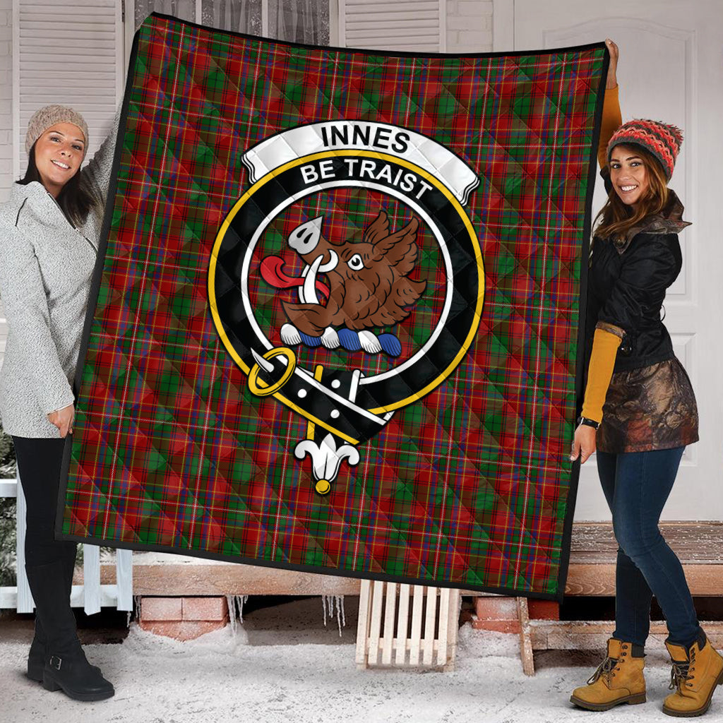 innes-tartan-quilt-with-family-crest