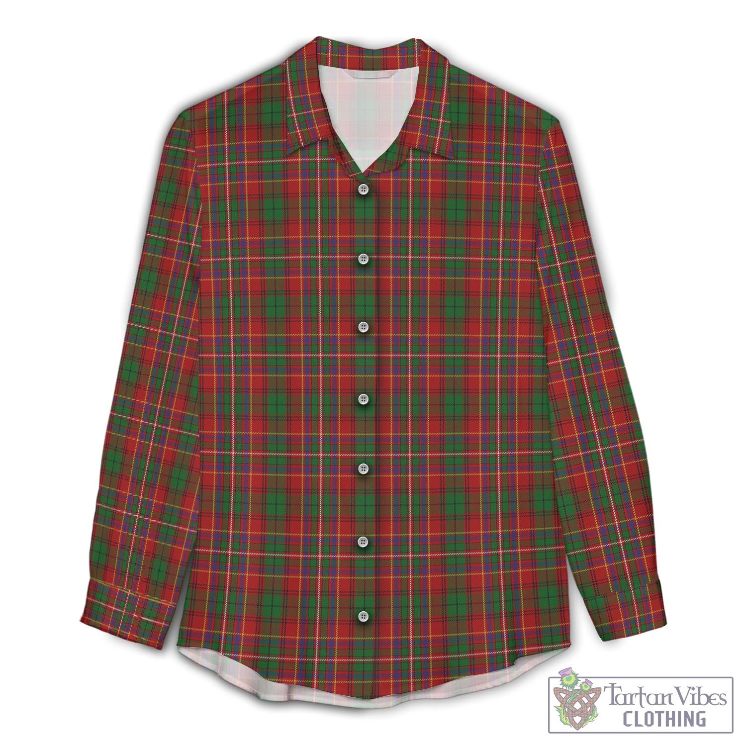 Innes Tartan Womens Casual Shirt