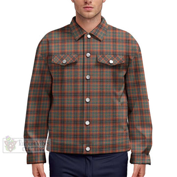 Innes Ancient Tartan Unisex Lapel Cotton Jacket