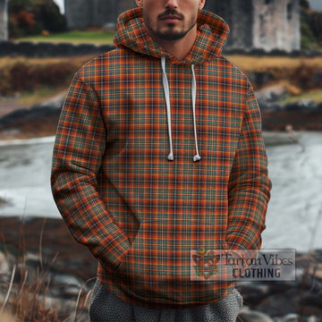 Innes Ancient Tartan Cotton Hoodie