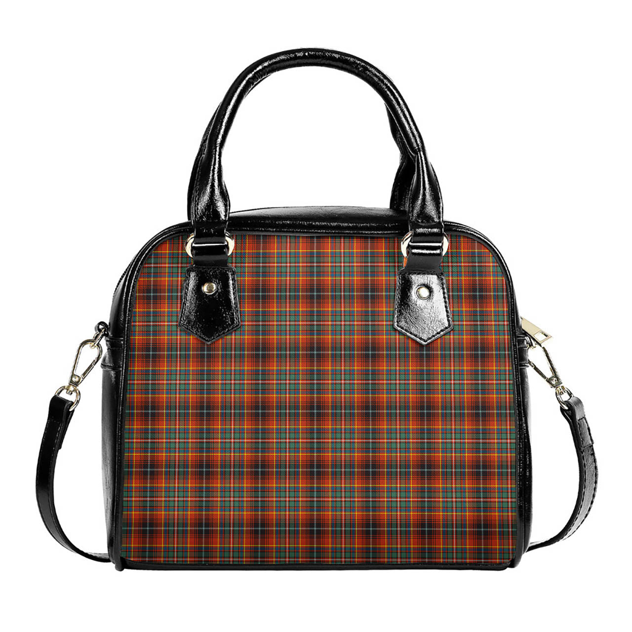 Innes Ancient Tartan Shoulder Handbags One Size 6*25*22 cm - Tartanvibesclothing