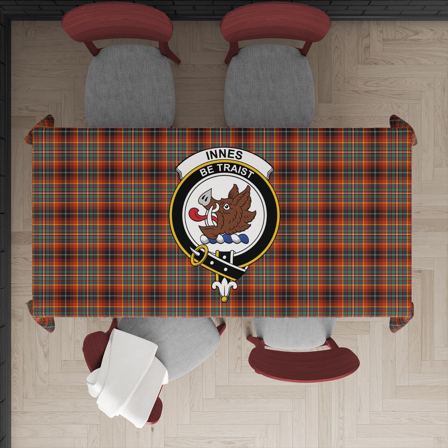 innes-ancient-tatan-tablecloth-with-family-crest