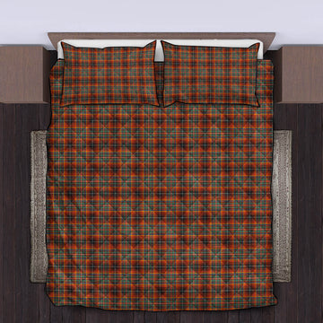 Innes Ancient Tartan Quilt Bed Set