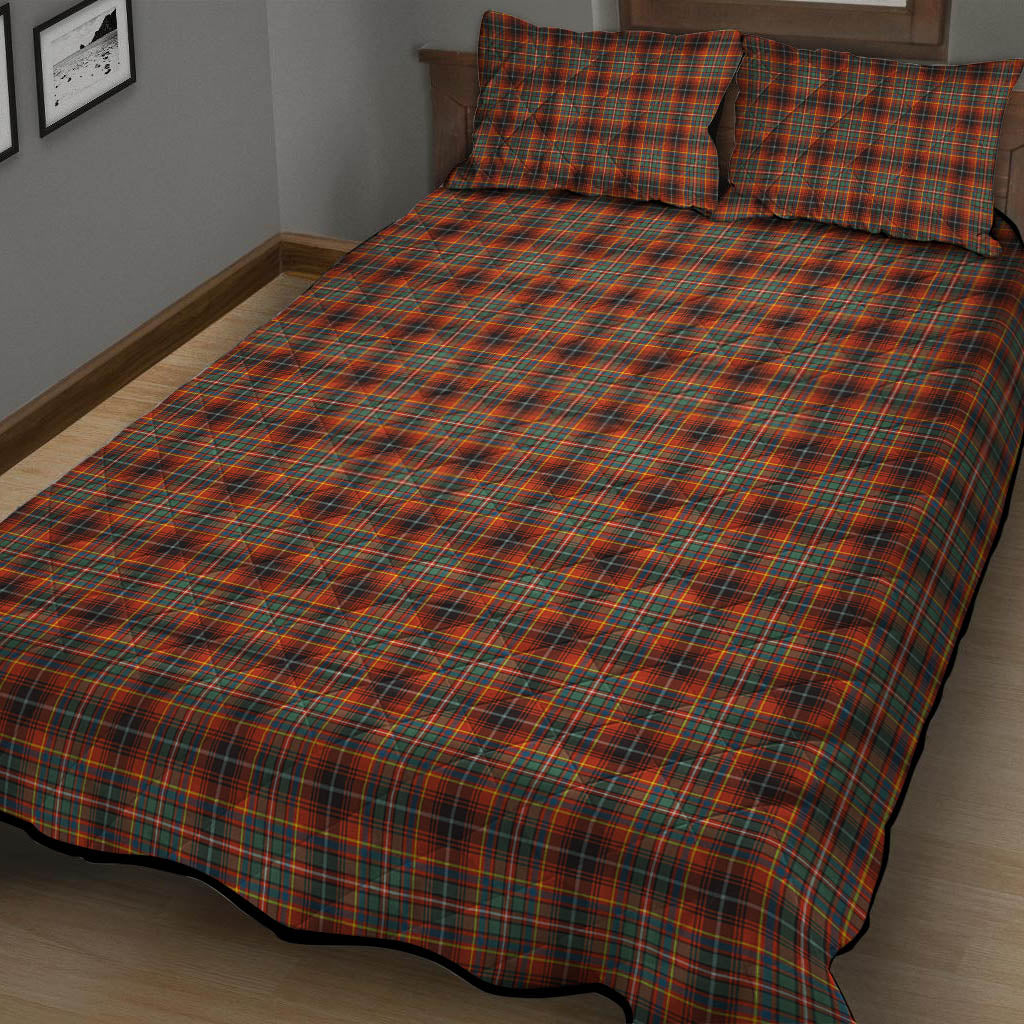 Innes Ancient Tartan Quilt Bed Set - Tartan Vibes Clothing