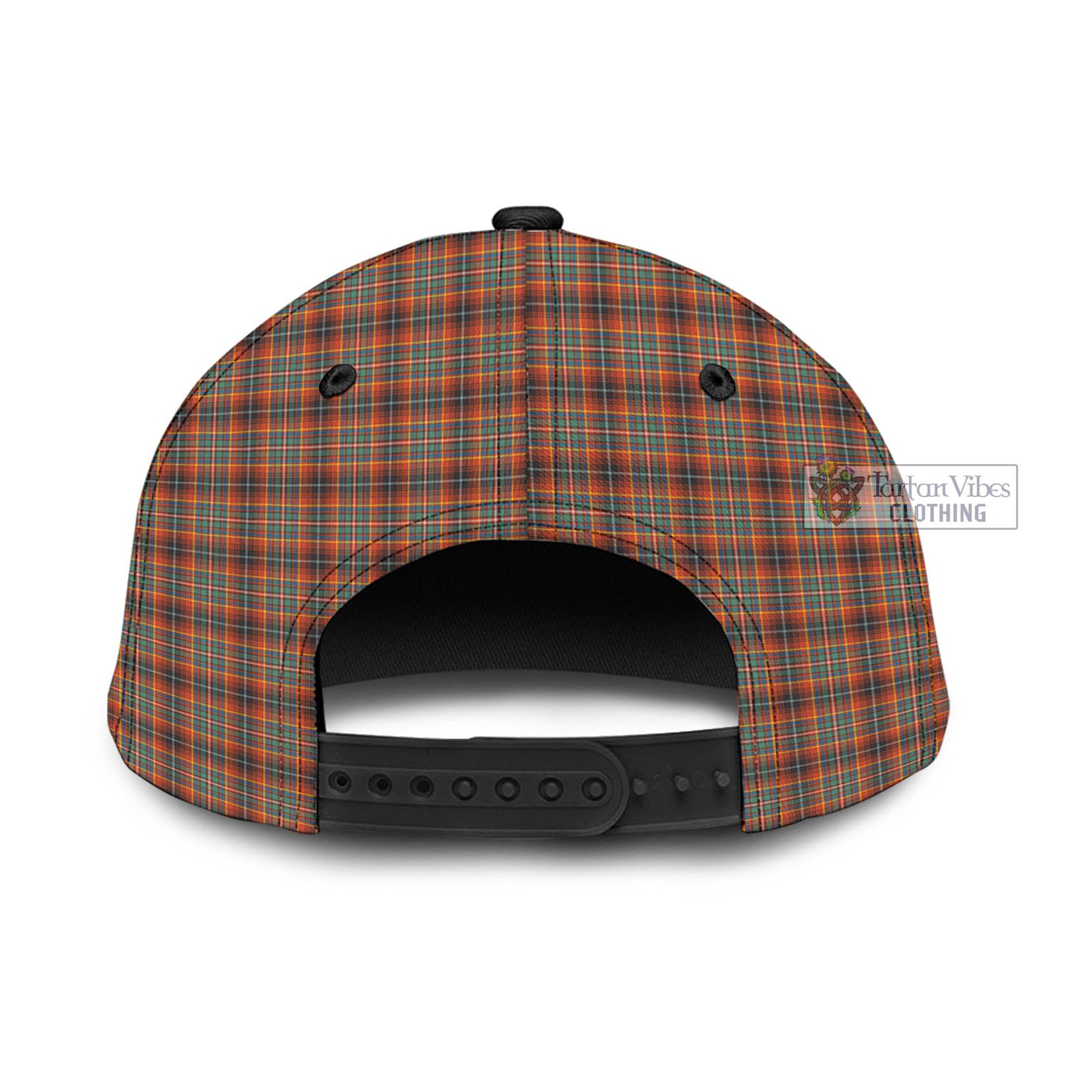 Tartan Vibes Clothing Innes Ancient Tartan Classic Cap with Family Crest In Me Style