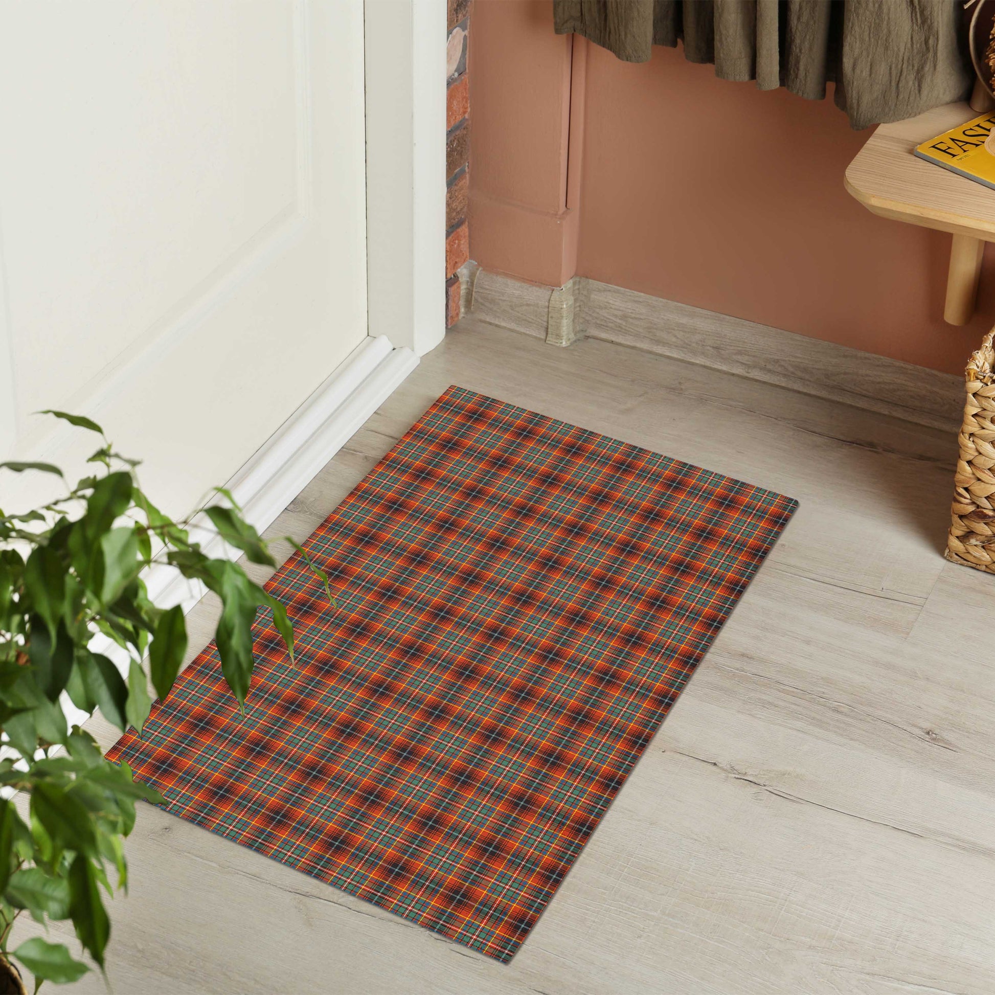 Innes Ancient Tartan Door Mat - Tartanvibesclothing