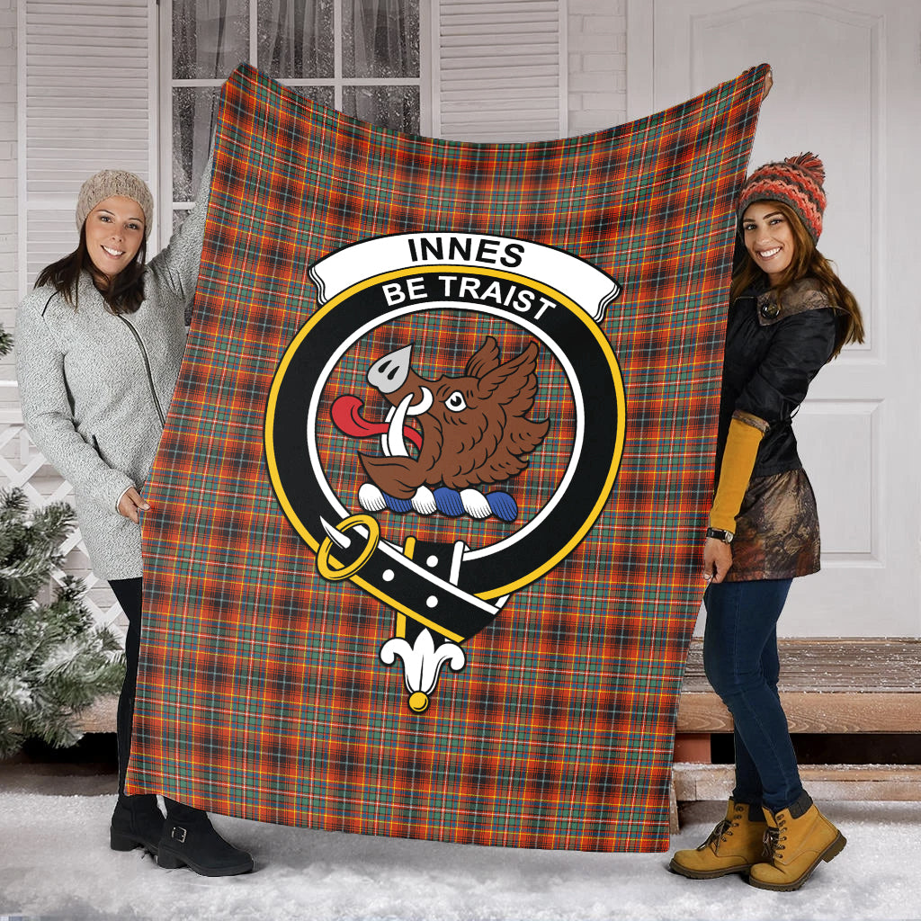 innes-ancient-tartab-blanket-with-family-crest