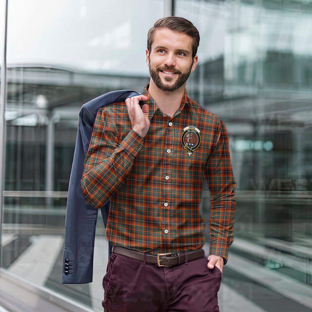 innes-ancient-tartan-long-sleeve-button-up-shirt-with-family-crest