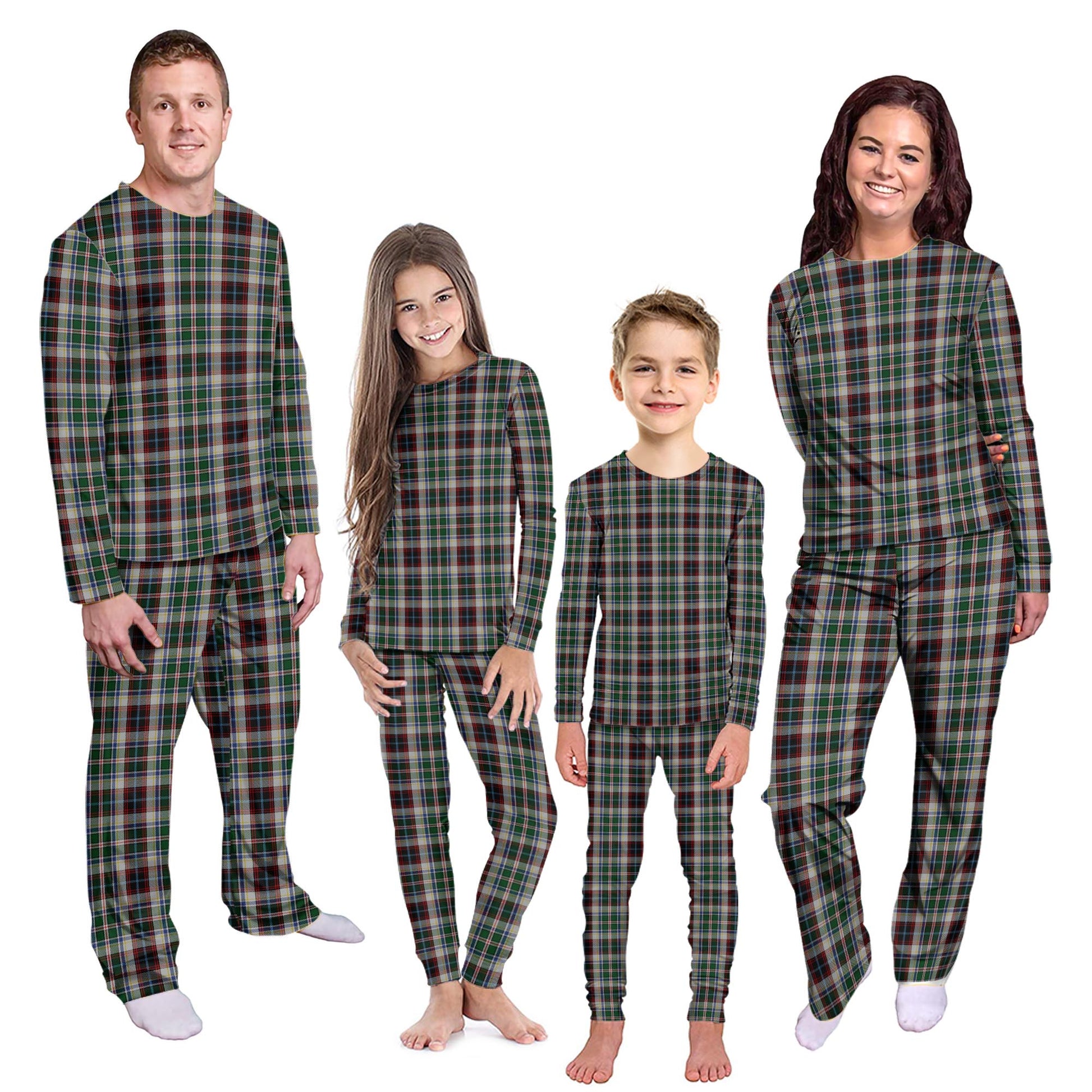 Innes Dress Tartan Pajamas Family Set Kid - Tartan Vibes Clothing