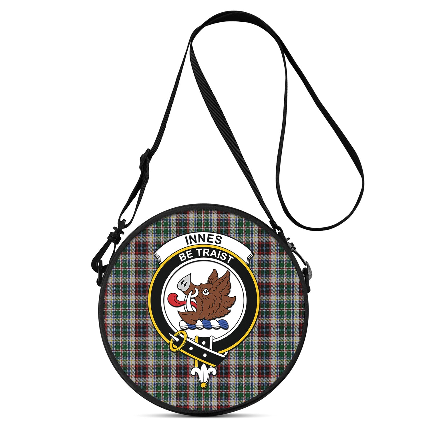 innes-dress-tartan-round-satchel-bags-with-family-crest