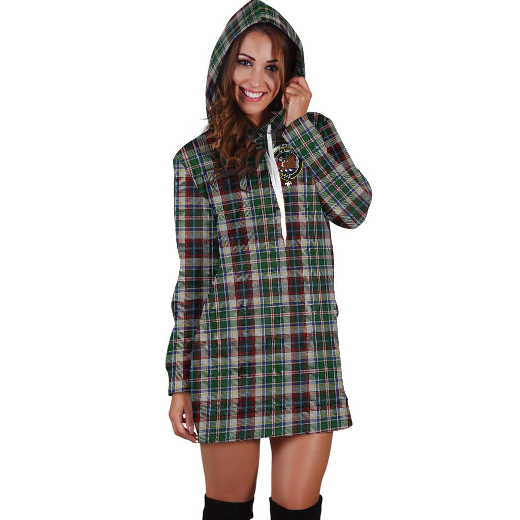 Innes Dress Tartan Hoodie Dress with Family Crest - Tartan Vibes Clothing