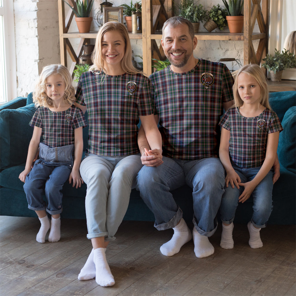 Innes Dress Tartan T-Shirt with Family Crest Kid's Shirt - Tartan Vibes Clothing