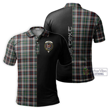 Innes Dress Tartan Polo Shirt with Family Crest and Half Of Me Style