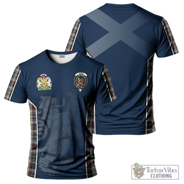 Innes Dress Tartan T-Shirt with Family Crest and Lion Rampant Vibes Sport Style