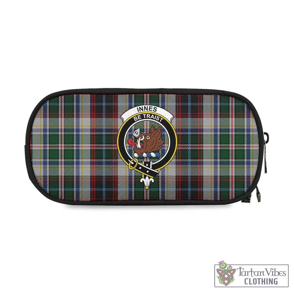 Tartan Vibes Clothing Innes Dress Tartan Pen and Pencil Case with Family Crest