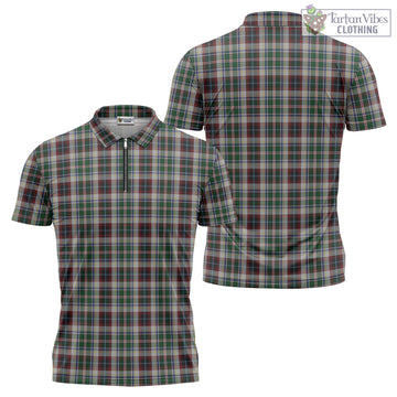 Innes Dress Tartan Zipper Polo Shirt