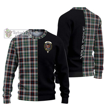 Innes Dress Tartan Ugly Sweater with Family Crest and Half Of Me Style