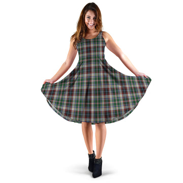 Innes Dress Tartan Sleeveless Midi Womens Dress