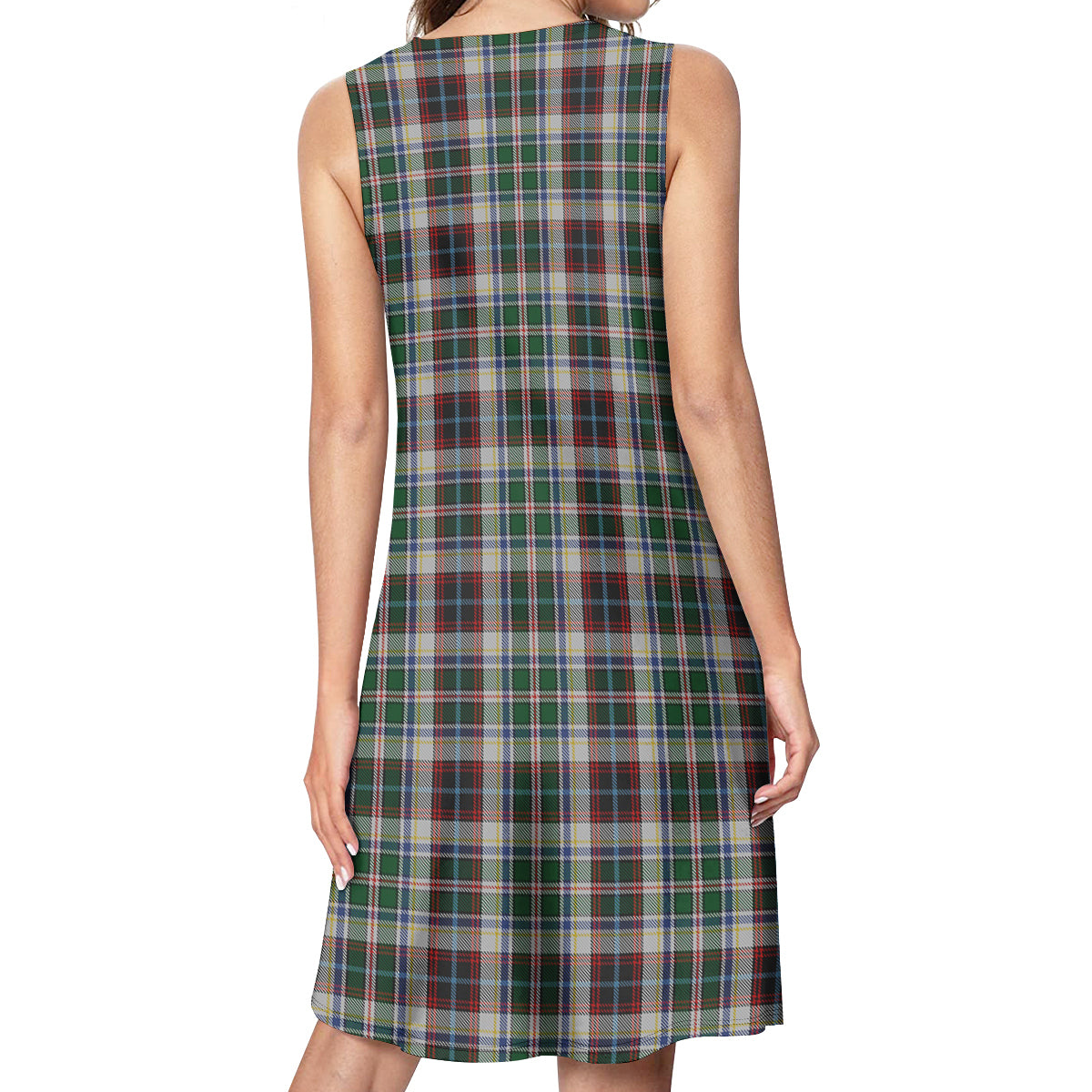 Innes Dress Tartan Womens Casual Dresses - Tartanvibesclothing