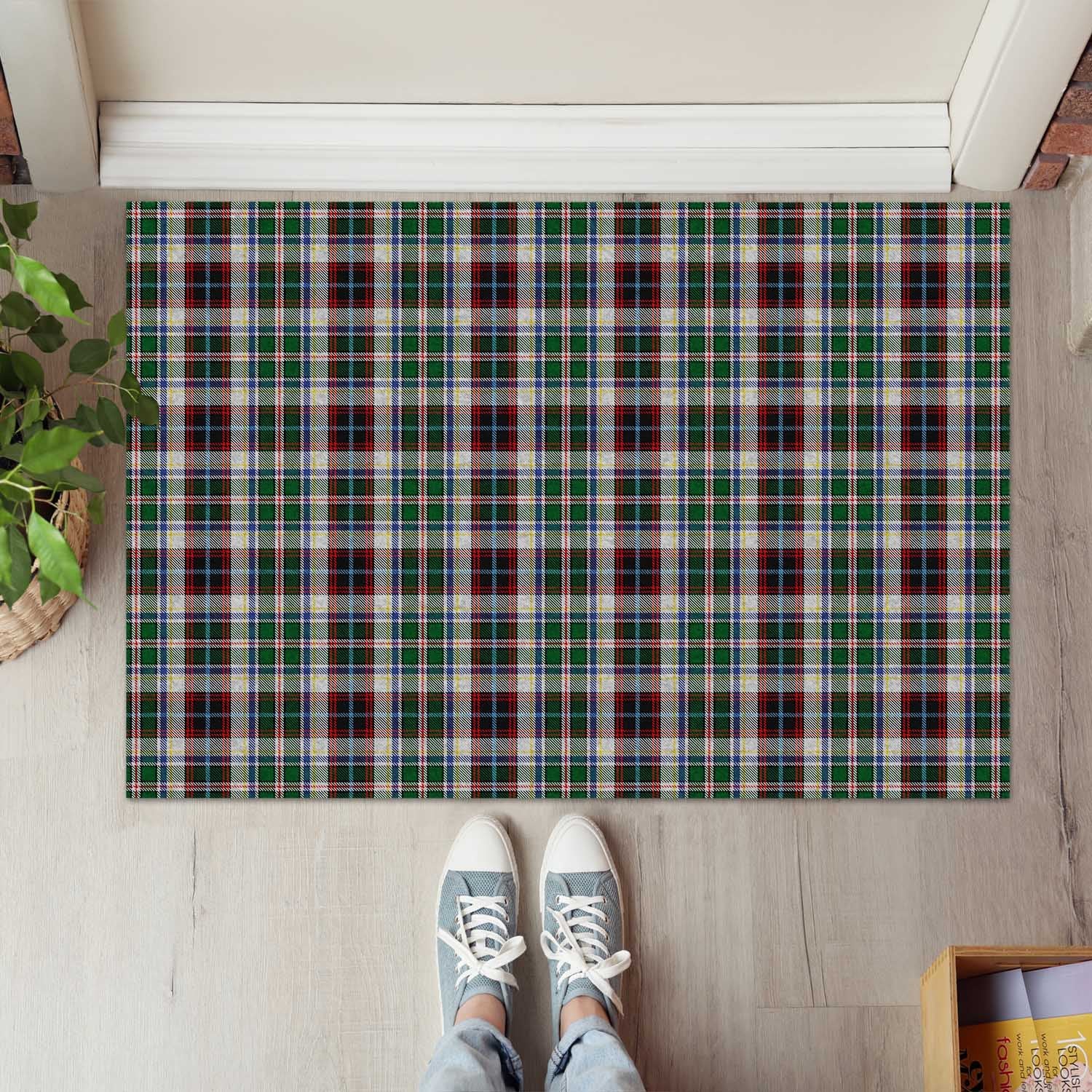 Innes Dress Tartan Door Mat - Tartanvibesclothing