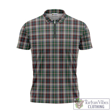 Innes Dress Tartan Zipper Polo Shirt