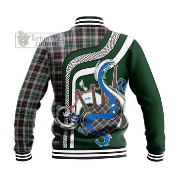 Innes Dress Tartan Baseball Jacket with Epic Bagpipe Style