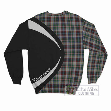 Innes Dress Tartan Sweatshirt with Family Crest Circle Style