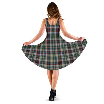 Innes Dress Tartan Sleeveless Midi Womens Dress