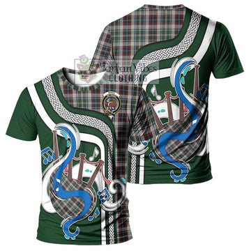 Innes Dress Tartan T-Shirt with Epic Bagpipe Style