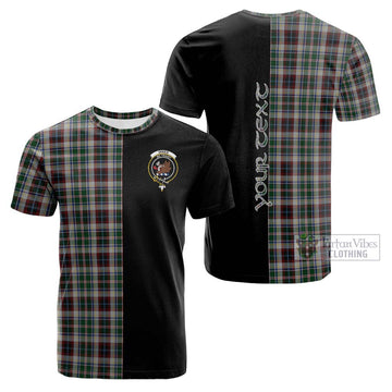 Innes Dress Tartan Cotton T-shirt with Family Crest and Half Of Me Style