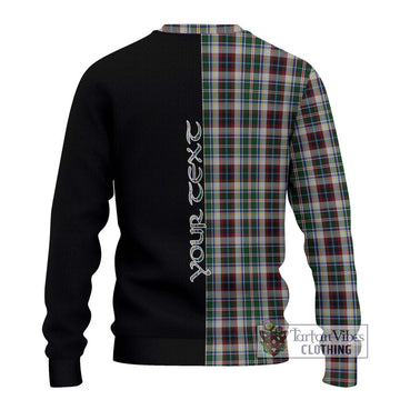 Innes Dress Tartan Ugly Sweater with Family Crest and Half Of Me Style